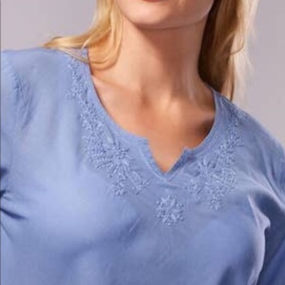 Anila Embroidered Top - Picture 2 of 2